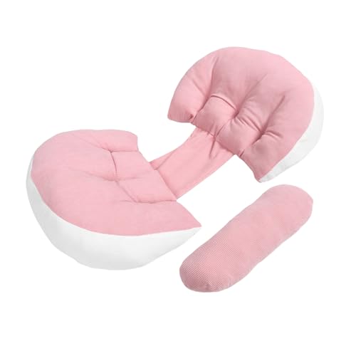 Yardwe Pregnancy Must-Have: U-Shape Maternity Pillow for Belly Back Support Comfortable Sleep Pillow