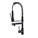 Oversized Kitchen Faucet Oil Rubbed Bronze Delle Rosa Heavy-Duty Commercial Style Single Handle Pull Down Spring Pre-rinse Farm Sink Faucets