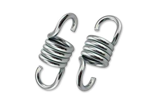 2 muelles, muelle oscilante para columpio de Hollywood, hamaca y hamaca, suspensi�n para sillas suspendidas Porch Swing, sillas colgantes de acero galvanizado endurecido muelle de extensi�n 200 kg