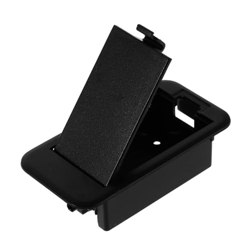 Milisten Electric Guitar Battery Box with Protective Sponge Lining Easy to Install Pickup Holder Enhances Clarity Audio for Various Electric Guitars and Basses
