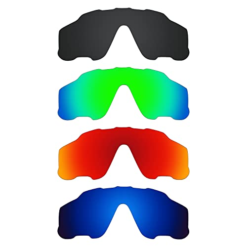 Image of Alphax Polarized Replacement Lenses Fit for Oakley Jaw-breaker OO9290 | Glare Reduction | Precision Cutting