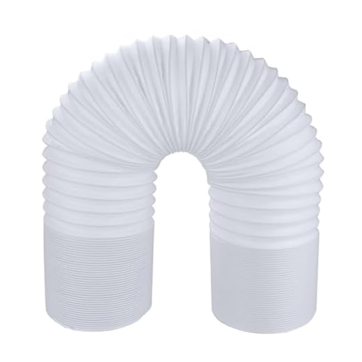 Manguera de Aire Acondicionado Móvil, Tubo Aire Acondicionado Portátil, Manguera Aire Acondicionado, Extensor Tubo Aire Acondicionado, Manguera de Escape para Aire Acondicionado 130mm/1.5m
