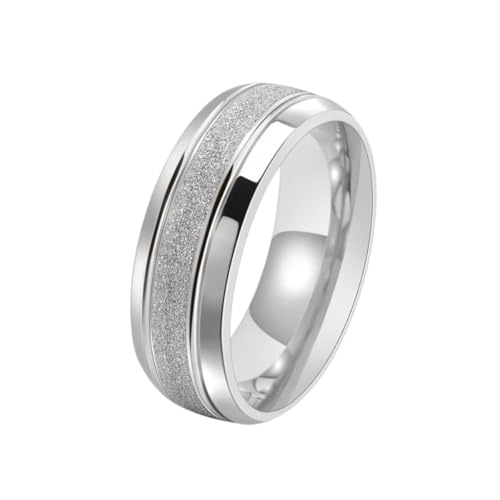 Anel Aliança Titânio Prata 6mm Diamantada Premium Original (21/22)