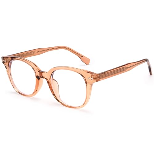 Image of Dollger Blue Light Blocking Glasses For Woman Men Thick Frame Square Computer BlueLight Glasses Clear Lens Non-Prescription