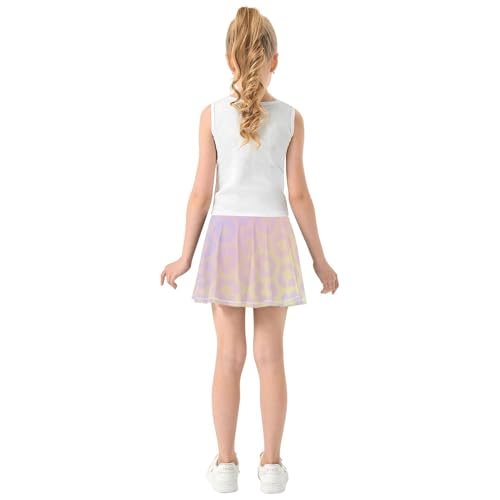 Athletic Skorts for Girls with Built-in Shorts Flowy Running Skirt for Little Girl Kids Pleated Skort with Pockets4