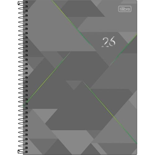 Tilibra - Agenda 2026 Grande 20 x 27,5 cm Di&aacute;ria Espiral Spot Vis&atilde;o Uma Folha Por Dia Inclusive...