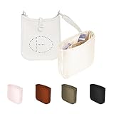 KINGS IN BAG バッグインバッグ 高級軽量収納バッグ サテンバッグインナー バッグ仕切りインサート エブリンGMに合う(エブリンGM用，クレ)