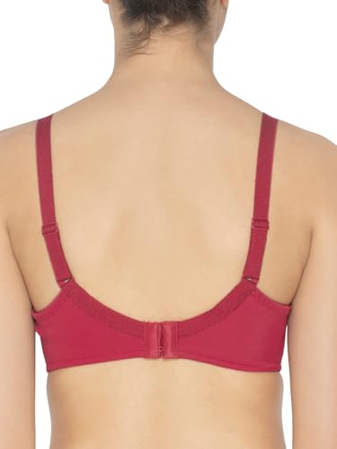 Image of Triumph Delicate Doreen Non Wired Non Padded Big Cup Bra Wireless Full Coverage Lace Everyday Women Bra Retro Support Wide Straps High Center Bridge Lingerie Pack of 1