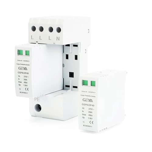 Protector contra sobretensiones de 20-40KA para salvaguardar equipos contra rayos en AC275V 6