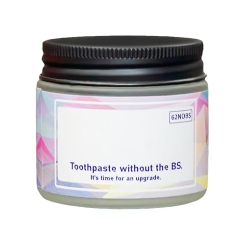 Pastiglie per spazzolino da denti, pastiglie per la pulizia dei denti, masticabili, pastiglie per dentifricio naturale, per uso in viaggio, 62 pezzi