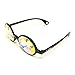 GloFX Kaleidoscope Glasses | Diffraction Glasses with Rainbow Crystal Lenses Wormhole Effect | Perfect for EDM, Rave, Music Festival, Content Creation, Costumes