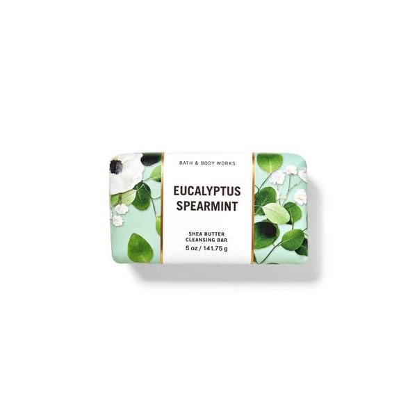 Bath and Body Works Eucalyptus Spearmint Shea Butter (5 oz / 141 g) Cleansing Bar