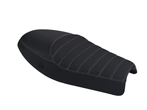 Housse de selle Triumph Thruxton 1200R 2016-2021 noire coutures grises