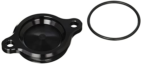 キタコ(KITACO) オイルフィルターカバー (ホンダ タイプ1) ブラック グロム、スーパーカブ50/110/プロ、クロスカブ50/110等 390-1001050