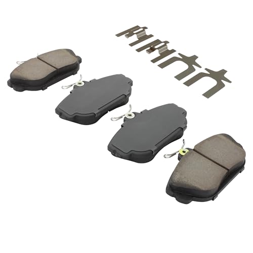 Image of QUALITY-BUILT Front Ceramic Brake Pads, Premium 1001-0601C, Compatible with 1993-2001 Ford /Lincoln /Mercury (Continental,Sable,Taurus,Windstar)