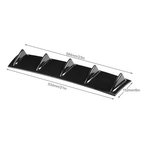 Becquet couvercle coffre et diffuseur pare-chocs arrière universel - 4
