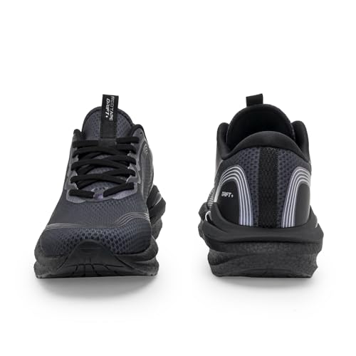 Image of Red Tape Men's Sneakers White Mesh Round Toe Lace-Up Responsive Sole