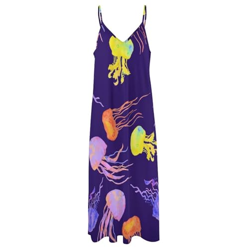Robe maxi pour voyages évitant la chaleur avec style coloré