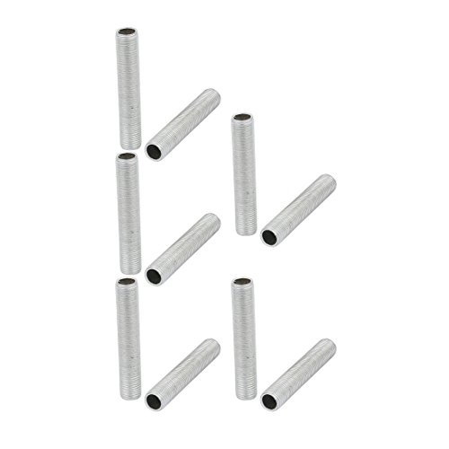 Varilla Roscada M10 Hueca Marca sourcing map