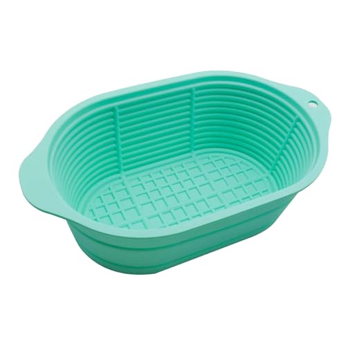 Suministros para hornear masa madre con canastas de sílice portátiles 2