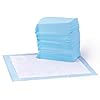 Amazon Basics Dog and Puppy Pee Pads, 5-Layer Leak-Proof Super Absorbent, Quick-Dry Surface, Potty Training, Regular (22×22″), 50 Count, Blue & White
