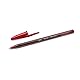 BIC 992604 Cristal Exact Kugelschreiber mit dünner Spitze (0,7 mm) – Rot, 20er Box