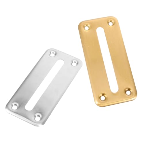 Caja decorativa de acero inoxidable para monedas 2 piezas miniatura 1
