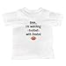 Shhh... I'm Watching Football with Dyadya Black or White Toddler T-Shirt, Niece or Nephew Present, Kid Shirt, Valentine's (Dyadya Watching Football Shirt)