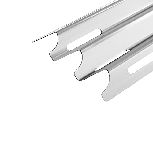 Folocy Stainless Steel Grill Burners Bbq Gas Grill Replacement Parts For Vermont Castings Cf9030, Cf9050, Vcs5005, Vm400, Jenn Air Ja460, Ja480, Ja580, Outdoor Cooking Grill Repair Kit, 4-Pack #TOP1