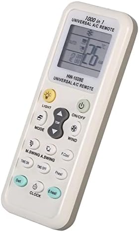 Universal Air Condition Remote Control, K-1028E Air Conditioner Remote Control Replacement for All Most All models of All Brands Air Conditioning A/C Controller 1000 Codes