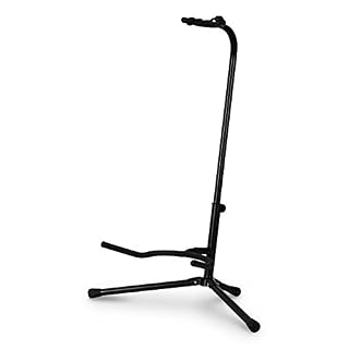 AUNA Stand Guitare – Support trépied pour Guitare ou Basse (Pliable, sécurisé Forme Y) – Noir résistant - Les Beatles, Paul McCartney, John Lennon, RIngo Starr, George Harrison AUNA Stand Guitare - Support trépied pour Guitare ou Basse (Pliable, sécurisé Forme Y) - Noir résistant – Image 3