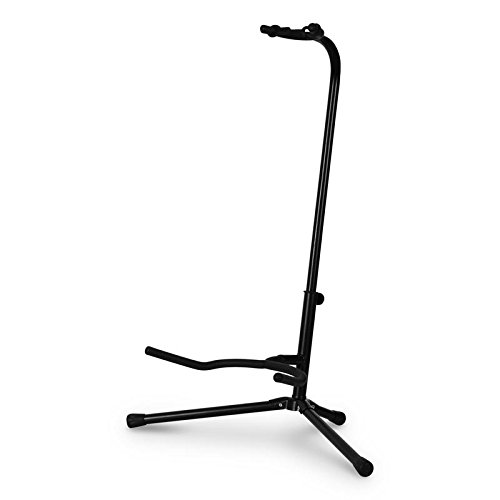 AUNA Stand Guitare – Support trépied pour Guitare ou Basse (Pliable, sécurisé Forme Y) – Noir résistant - Les Beatles, Paul McCartney, John Lennon, RIngo Starr, George Harrison AUNA Stand Guitare - Support trépied pour Guitare ou Basse (Pliable, sécurisé Forme Y) - Noir résistant – Image 4