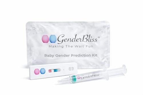 GenderBliss® Early Gender Prediction Test Kit - Reveal if Your Baby is a Boy or Girl from 5+ Weeks of Pregnancy - Gender Test for Pregnant Women – Instant Results in 1 Minute – Non-Invasive