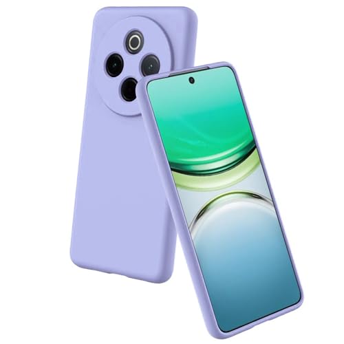 Image of Casotec Back Cover for Vivo T4 5G | Full Camera Protection | Premium Liquid Silicon Case | Flexible Bumper Case for Vivo T4 5G / Y300 Pro 5G / Y300 Pro Plus 5G / iQOO Z10 5G (Purple)