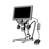 1. Grossissement impressionnant : Le microscope LCD GUANMOU offre une large plage de grossissement de 10X à 1200X, permettant une exploration détaillée de divers objets, des pièces de monnaie aux composants électroniques, dans le monde microscopique.