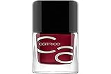 Catrice ICONAILS Gel Lacquer, Gellack, Nagellack, Nr. 82 Get Lost In Red You Love, rot, langanhaltend, glänzend, ohne Aceton, vegan, Mikroplastik Partikel frei (10,5ml)
