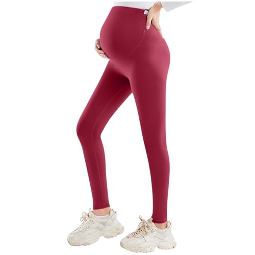 Women's Butterluxe Maternity Flare Leggings UK Buttery Soft Pregnancy Bootcut Belly Support Yoga Pants Maternity Leggings Soft Bootcut Pregnancy Yoga Trousers