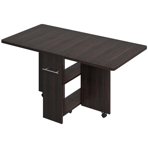 Table à manger pliante extensible 120x60cm pour petite salle à manger