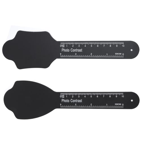 Sarini Lot de 2 Panneaux de Contraste pour Photo Dentaire, Fond Noir, entièrement autoclavables, pour Photo Dentaire, kit de Soins dentaires