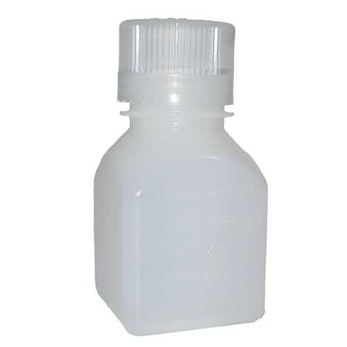 Nalgene bouteille carrée goulot étroit PEHD stockage de laboratoire