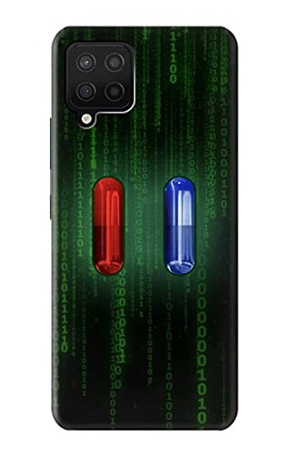 Plastica robusta Red Pill Blue Pill Capsule Case Cover Custodia per Samsung Galaxy A12