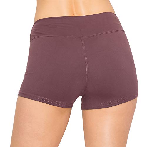 Image of ALWAYS Yoga Shorts for Women - High Waisted Workout Biker Shorts for Yoga, Running & Under Dress Anti-Chafing Comfort