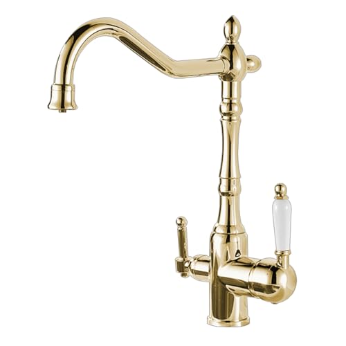 Bec pivotant à 360° pour robinet cuisine eau potable filtrée