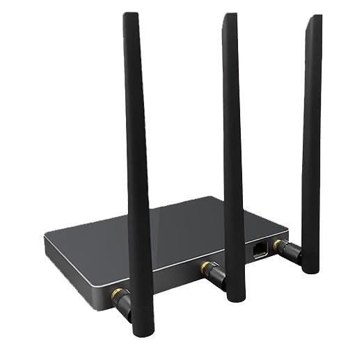 Sone Smart One ZigBee 3.0 Gateway TUYA WLAN & LAN – Zentrale Bridge mit 3 Antennen, RJ45 & WiFi, Metallgehäuse, Smart Life kompatibel, 128 Geräte, inkl. Netzteil, USB-C Kabel & Anleitung