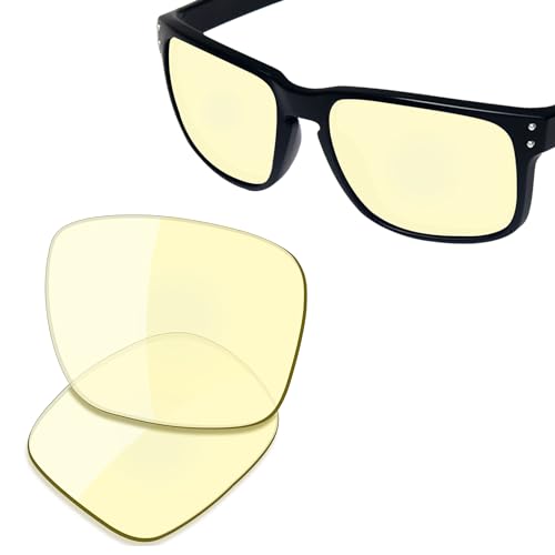 Image of SAUCER Premium Replacement Lenses for Oakley Holbrook OO9102 | UV400 Protection, Anti-Scratch, Precise Fit & Enhanced Clarity