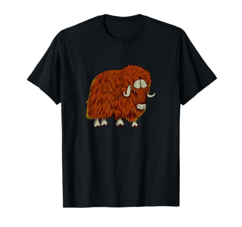 Dibujo de buey almizclero Camiseta