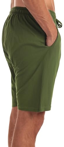Image of At The Buzzer Men's Pajama Shorts Sleepwear PJs