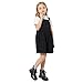 K KomForme Girls Glitter Ankle Boots Lace Up Waterproof Combat Shoes With Side Zipper for Toddler/Little Kid/Big Kid