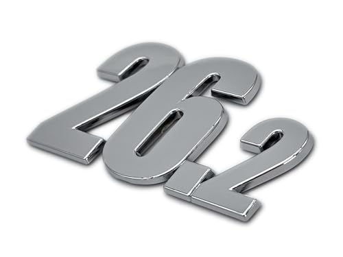 Image of Elektroplate 26.2 Running Marathon OEM Chrome Emblem for Cars, Trucks, and All Auto | Universal Fit at 2.9 inch x 1.75 inch | Weatherproof
