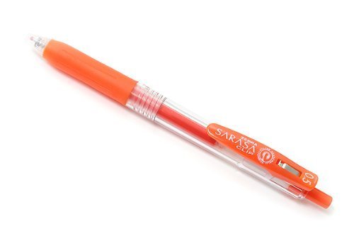 Zebra Sarasa Clip Pen 0 5 mm Red Orange JJ15-ROR — view 8